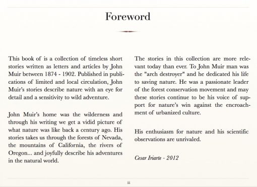 Nature Stress Relief - Steep Trails by John Muir - Foreword